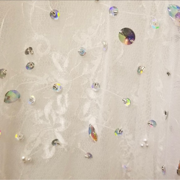 white rhinestone dress - Picture 8 of 8